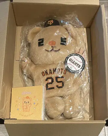 오카모토 카즈마 자이언츠 오카몬 핸드 퍼펫 메모 패드