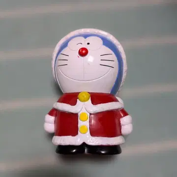 도라에몽 산타 의류 피규어 약 8cm 저금통