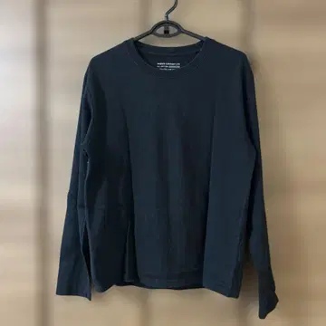 Maden Company 블랙 긴팔 티셔츠