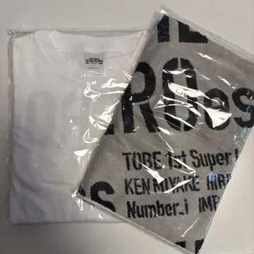 to HEROes 굿즈 TOBE 타월 T셔츠 Number_i