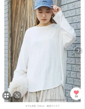 Ungrid*라운드 롱 슬리브 Tee