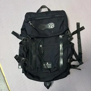 MAKAVELIC 블랙 백팩
