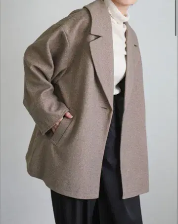 Select moca 오버 테일러드 자켓  브라운