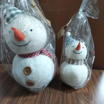눈사람 봉제 인형 세트