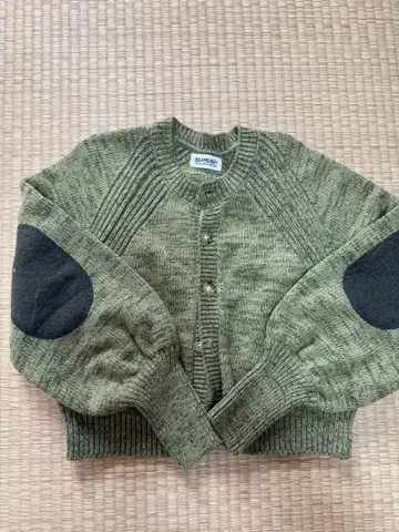 BEAMS BOY 그린 가디건