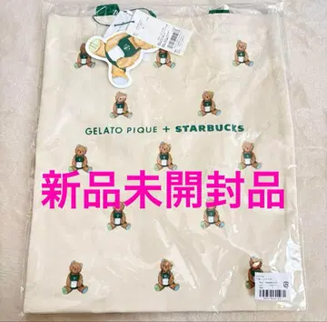 [ 새상품 ] 스벅 젤라또피케 토트백 아이보리