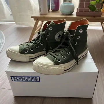 CONVERSE ALL STAR 올리브 스니커즈