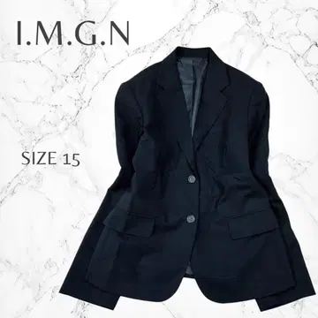 I.M.G.N 포멀 깔끔한 오피스 자켓 울 15 2XL