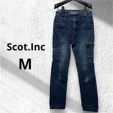 Scot.Inc 스캇 잉크 M 데님 진 카고 데님