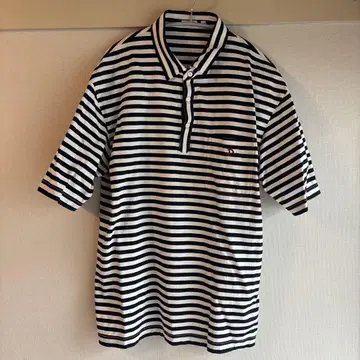 DRESSTOR 스트라이프 피케 셔츠 M 사이즈