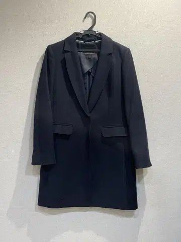 네이비 체스터 코트 바나나리퍼블릭 다크 네이비