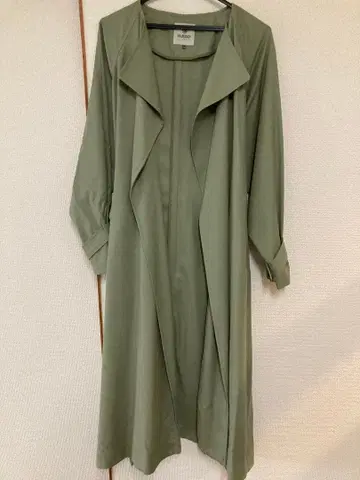 nano UNIVERSE 올리브 그린 코트