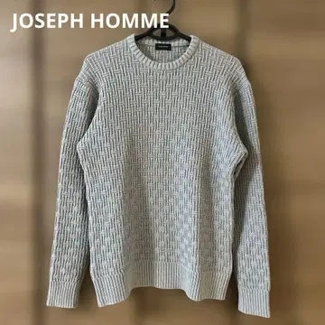 JOSEPH HOMME 그레이 뜨개질 스웨터