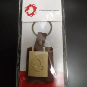 오사카 간사이 엑스포 PU 가죽 금 미야쿠미야쿠 키링