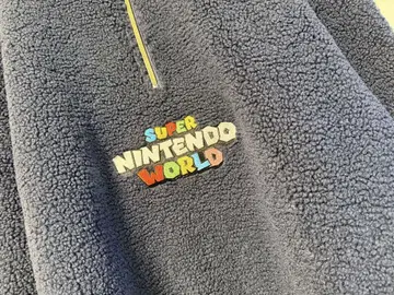 SUPER NINTENDO WORLD 플리스 자켓