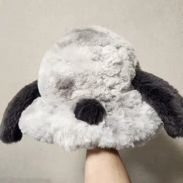 USJ 강아지 귀 달린 퍼 모자 스누피