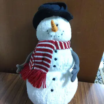 눈사람 봉제 인형