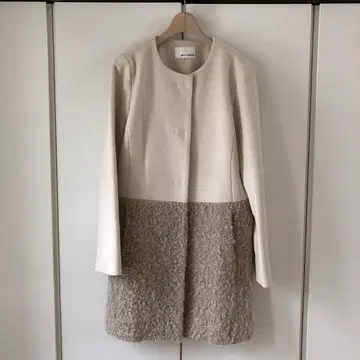 m's select 노카라 울 코트 34