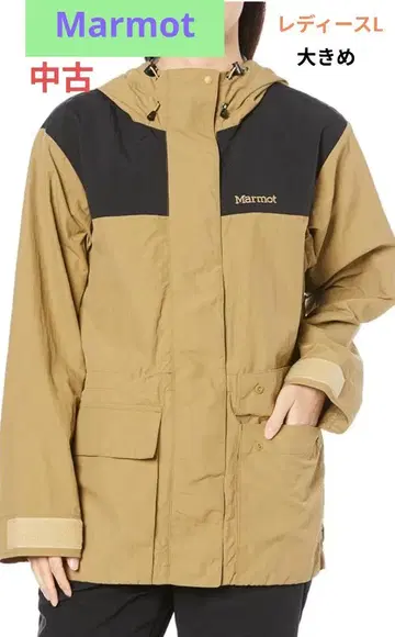 마모트 MARMOT 우먼 GJ 자켓 베이지 L 사이즈
