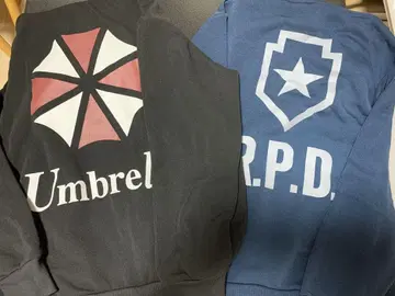 바이오하자드 후드티 2벌 세트