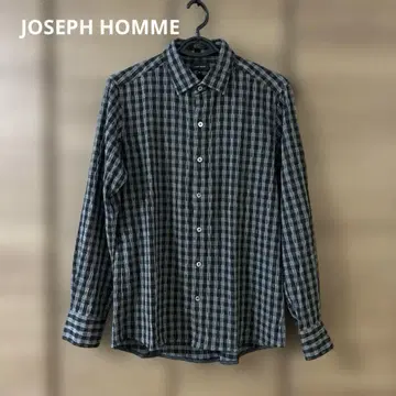 JOSEPH HOMME 긴팔 체크 셔츠 46