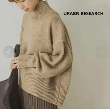 어반 리서치 URABN RESEARCH 터틀 스퀘어 니트