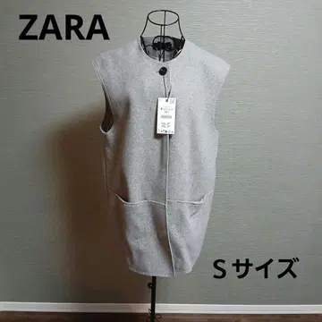 [ 새상품 ] ZARA 슬리브리스 소프트 베스트