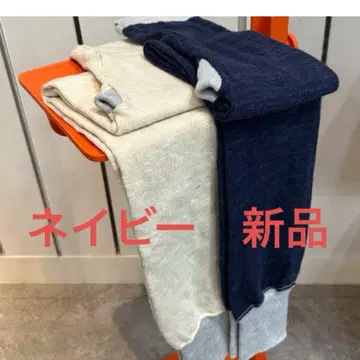 BEAMS BOY 멜란지 맨투맨 레깅스 네이비 새상품