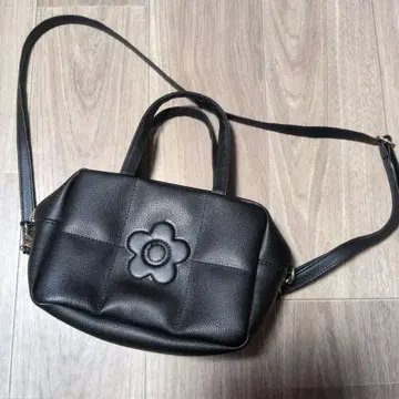 MARY QUANT 무크 도서 블랙 숄더백
