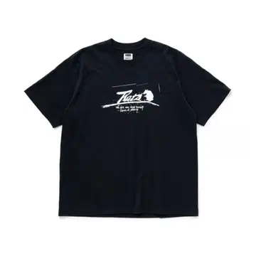 RATS SCRIPT LOGO TEE BLACK M