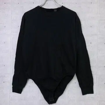 DKNY 90s 스트릿 모드 구제 의류 바디수트 긴팔 티셔츠