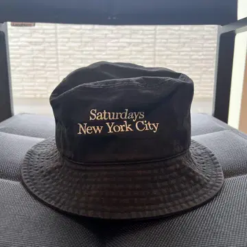 Saturdays New York City 버킷햇 블랙 골프
