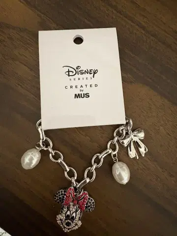 Disney 미니 마우스 참 포함 팔찌