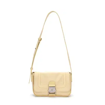 MATIN KIM CRISP MINI BUCKLE BAG_YELLOW