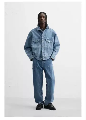 ZARA 스트레이트 핏 카펜터진
