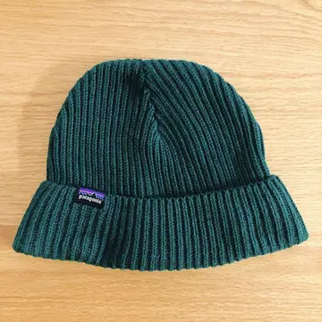 patagonia 다크 그린 니트 모자