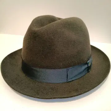 Borsalino 차콜 펠트 햇 59