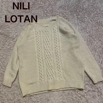 NILI LOTAN 니리 로탄 케이블 니트 남성용 긴팔