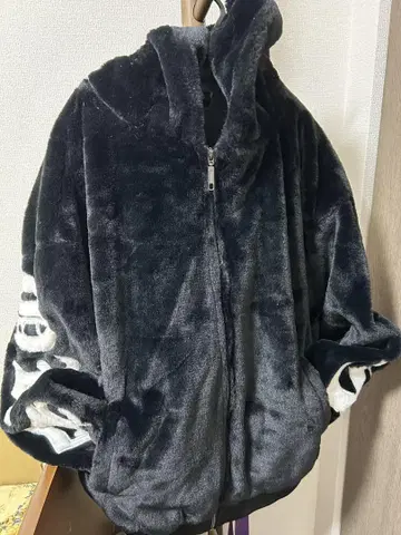 플리스 자켓 RAGE 자수 포함