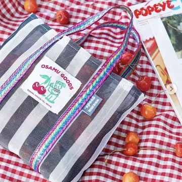 [대만 한정판] 오사무굿즈 어부 그물백 OSAMU GOODS 팝업