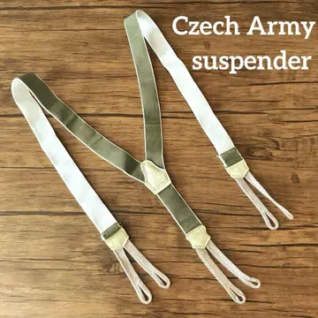 체코군 서스펜더 유로 military 밀리터리 군용 army