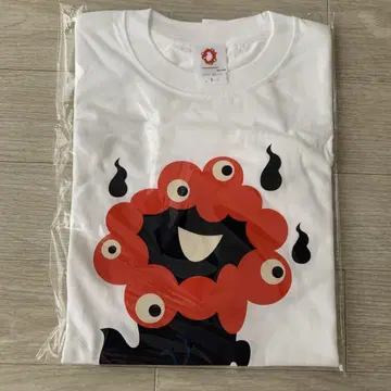 만박 오바케먀쿠먀쿠 티셔츠 초이문 괴담 EXPO 화이트 L 사이즈