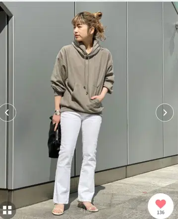 ap studio 아메리카나 별주 풀오버 후드 후드티