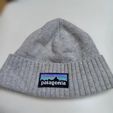 patagonia 니트 모자 그레이