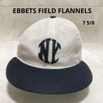 NY 로고 자수 이벳필드 플란넬 캡 7 5/8