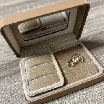 [쥬에테] 트위스트 디자인 이어커프 [에테] 액세서리 케이스 포함