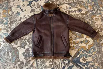 뷰티앤유스 페이크 보아 무스탕 빅 B-3 블루종