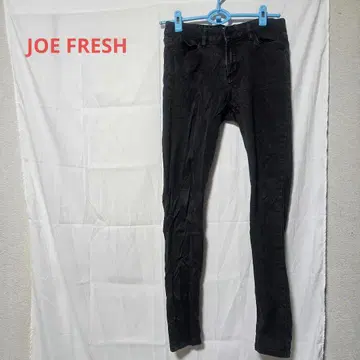 JOE FRESH 스키니 데님 06 블랙 구제 의류