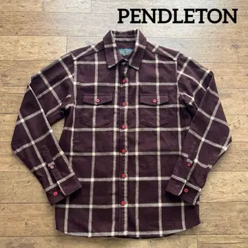 PENDLETON 울 긴팔 체크 셔츠