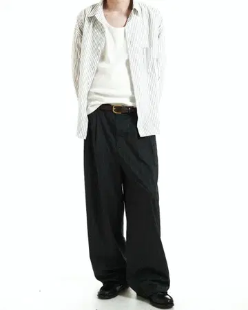 L.mond Basic Stripe SubBox Shirts